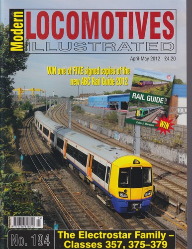 Modern locomotives illustrated - modern,