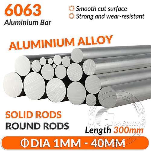 Aluminium round bar rod - aluminium,
