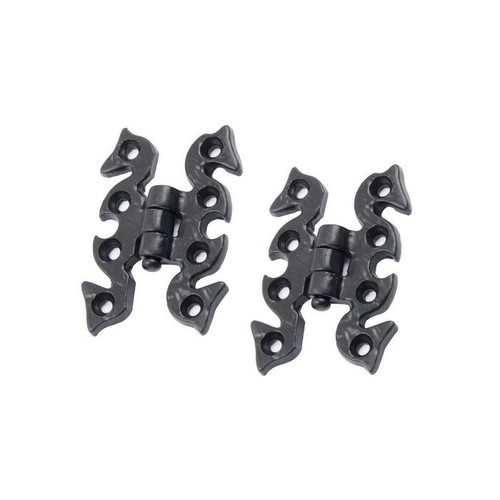 Pair black antique cast - black,