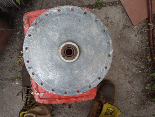 Norton front hub - with, brake
