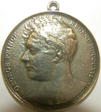 1814-GEORGE-PRINCE REGENT-CAST SILVER MUDIE MEDAL No.28