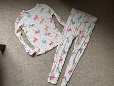 GAP Kids Cotton Snug Fit Pyjamas PJ set age 8-9 Unicorn