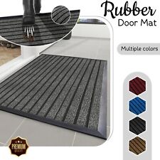Heavy Duty Rubber Door Mat Non