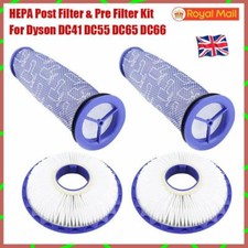 Pre Motor & HEPA Post Filter kit for Dyson DC41 DC55 DC65 Animal Vacuum Cleaner