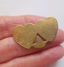 Vintage MIZPAH Gold Tone Brooch R45L