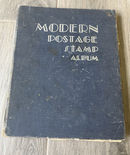 Vintage stamp album - vintage,