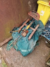 Vintage Metal Sit On Digger