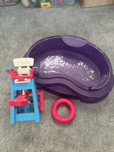 Barbie swimming pool - barbie,