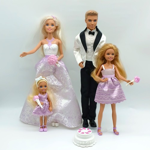 Barbie doll wedding set - barbie,