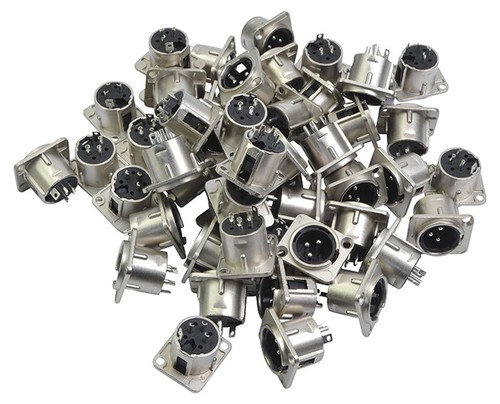 Xlr panel socket - 50, x