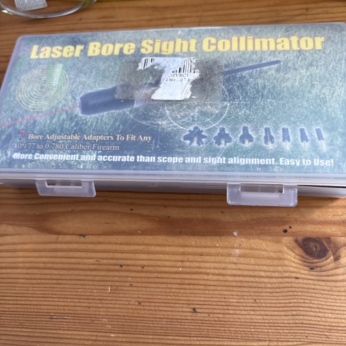 Laser bore sight - sight, collator