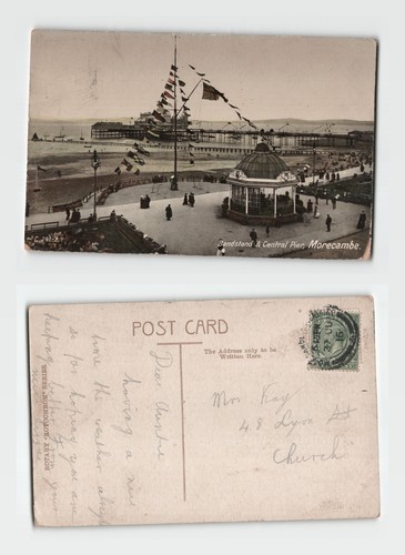 Bandstand and central pier - and,