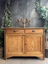 Rustic old Victorian pine