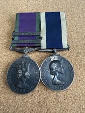 Royal Navy GSM 1962 Medal 2 Bar  Borneo, Malay Peninsula + LSGC Medal