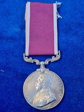 GRV ARMY LONG SERVICE GOOD CONDUCT MEDAL 1409513 SGT ? RA NAMING ERASED