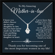 Mother-in-Law Necklace Gift