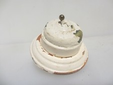 Antique Brass & Ceramic Light