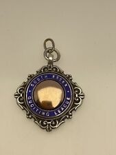 1932 Silver Pendant Watch Fob South Essex Quoiting League Div 3 Hoopla Winners
