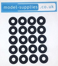 Corgi Black Treaded Repro 17mm