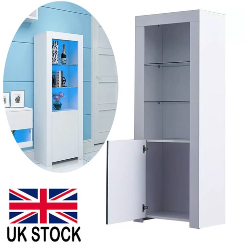 High gloss white tall - high, display