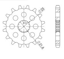 525 Tooth 15 Step Sprocket for