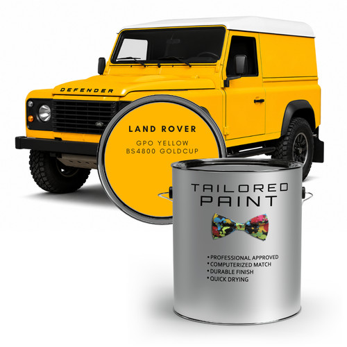 Land rover gpo yellow goldcup - land,