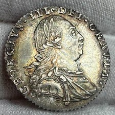 1787 George III Milled Silver