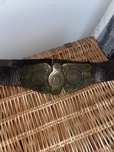 Ladies brown diesel belt size - brown,