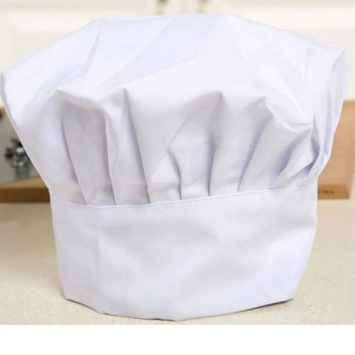 Kids white chef - white, elastic