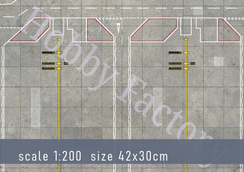 200 civil airport display - 1:200,