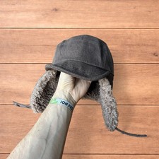 Fluffy Woolen padded trapper