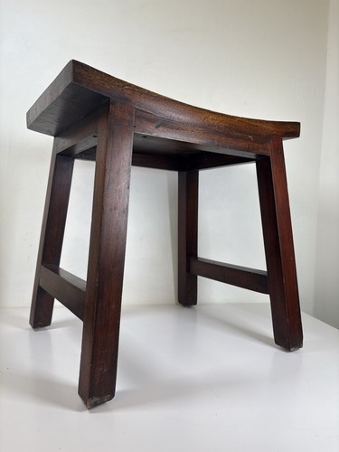 Wooden saddle stool - saddle, &