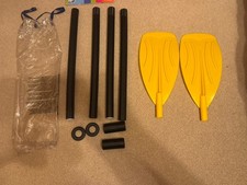 Pair of Intex 48" French Boat Inflatable Dinghy Paddles Paddle Set Canoe Oars 