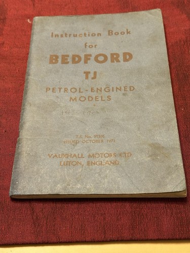 Bedford petrol engined - bedford, tj