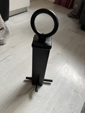 Heavy Duty Ground anchor. Rotating. Concrete cement in ground. Powder Coated.New