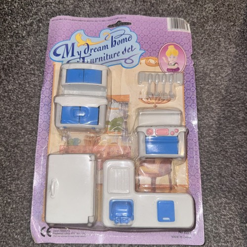 Vintage dolls house kitchen - house,