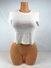 Zara Basic White Short Sleeved