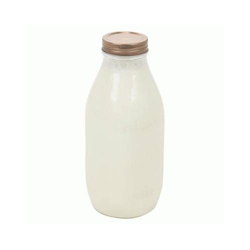 Glass bottle 1000ml clear - glass,