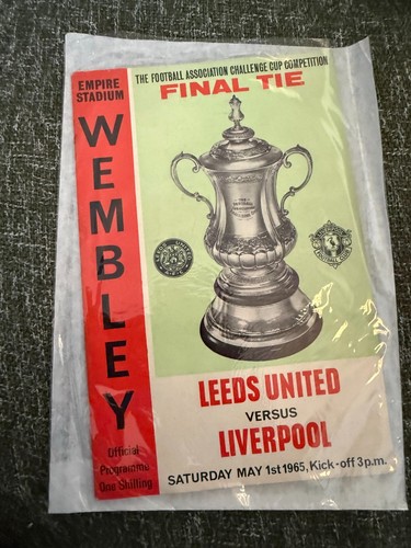 Cup final programs 66 - programs, '66