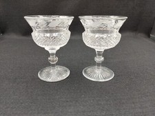 Edinburgh Crystal Thistle Pattern  Claret Older Design (G)