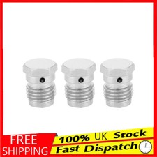 3PCS 1.8K 3/8-24UNF Unified Copper Burst Disk For Paintball Tank Regulator -