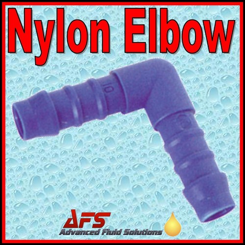 Elbow barbed nylon hose - elbow,