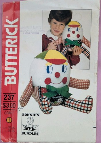 1980s butterick crafts humpty - butterick,