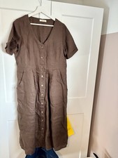 Woolovers 100% Linen Brown