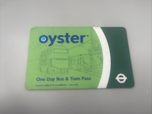 London bus tram - oyster, card