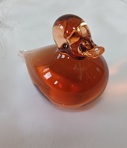Vintage wedgwood amber glass - vintage,