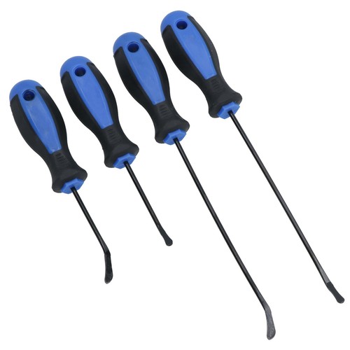 4pc angled spoon tipped ring - tipped, o