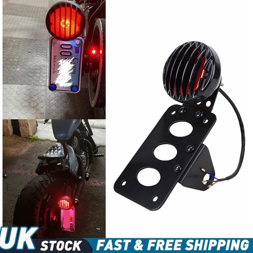 12v motorcycle black led rear - black,