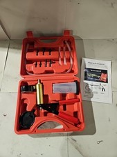 Vacuum Pump Brake Pump Tester Set Vacuum Gauge and Brake Bleeder (Read Discripti