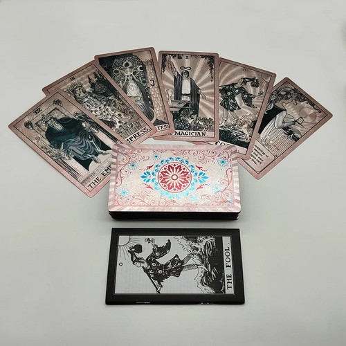Gold foil traditional tarot - foil,